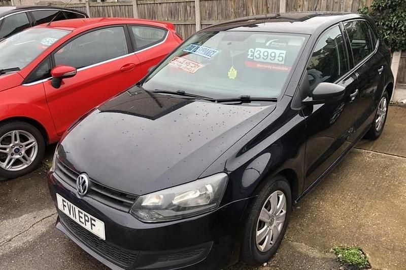 Used VW Polo S 2011 Black Hatchback