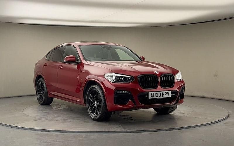 Flamencorot brillanteffekt metallic Used 2020 BMW X4 M Sport SUV | £29,200 (Fair price) - Image 1/4