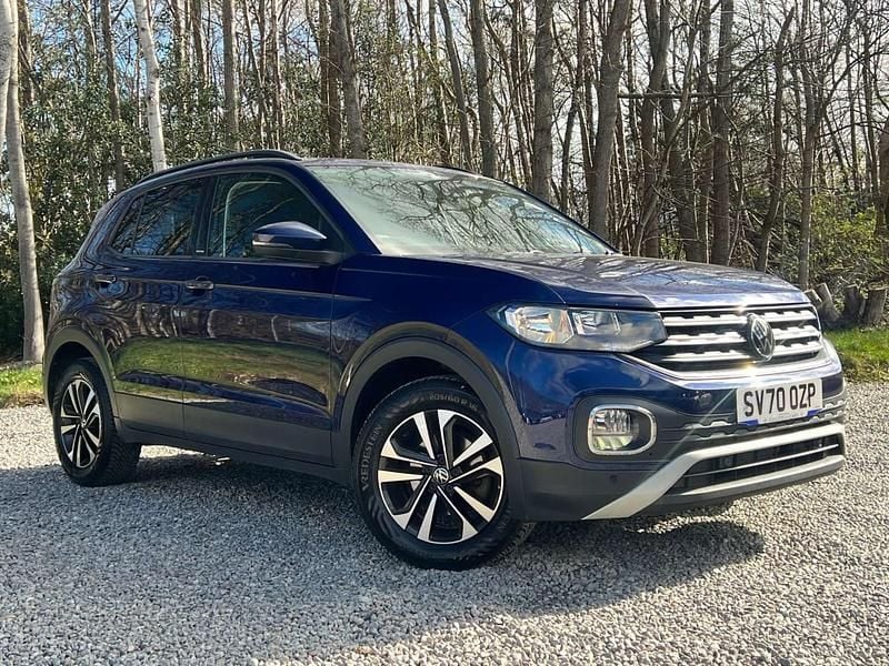 Used VW T-Cross United 115 HP (84 kW) 2020 Blue SUV