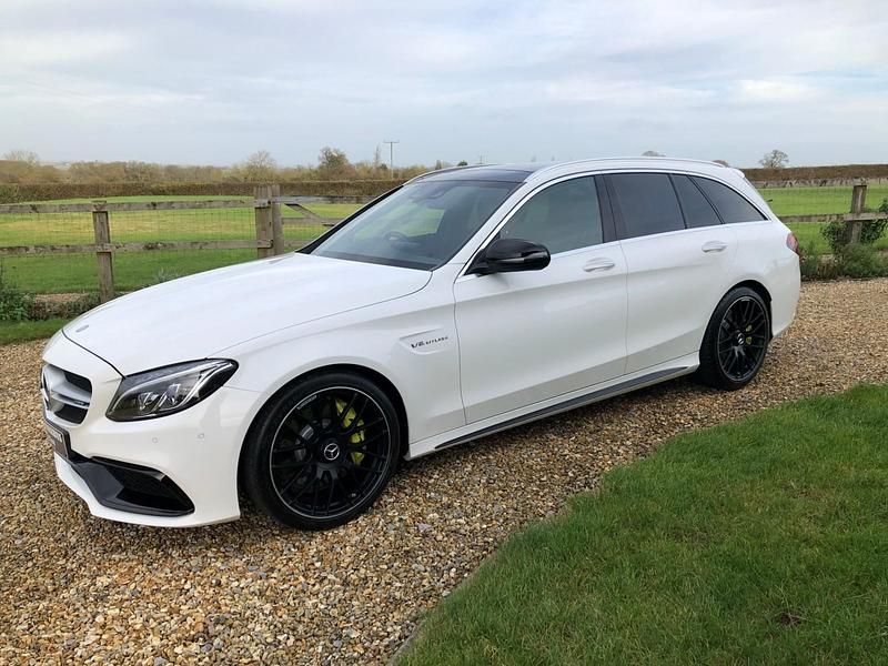 Used Mercedes C63 AMG Premium 2016 White Estate