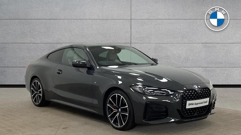Grey Used 2022 BMW M440 M Sport Sedan | £38,995 (Fair price) - Image 1/4