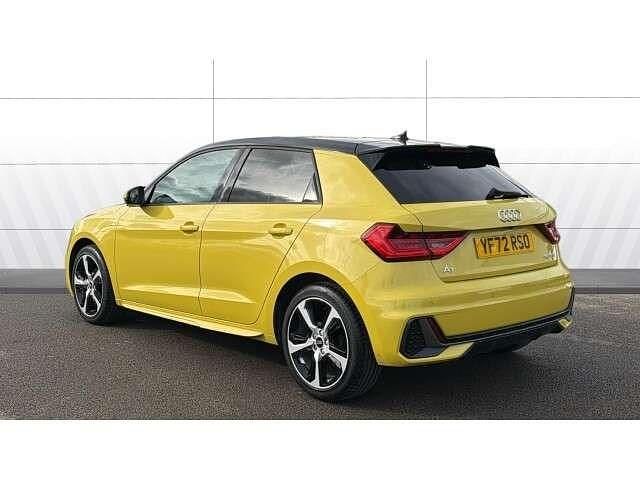 Used Audi A1 S-Line 95 HP (69 kW) 2022 Yellow SUV