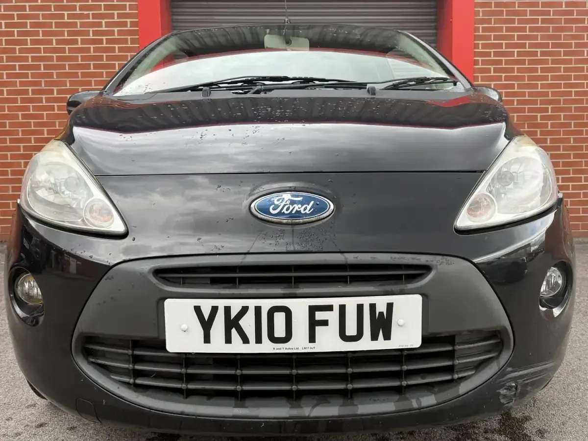 Used Ford Ka 69 HP (50 kW) 2010 Black Hatchback