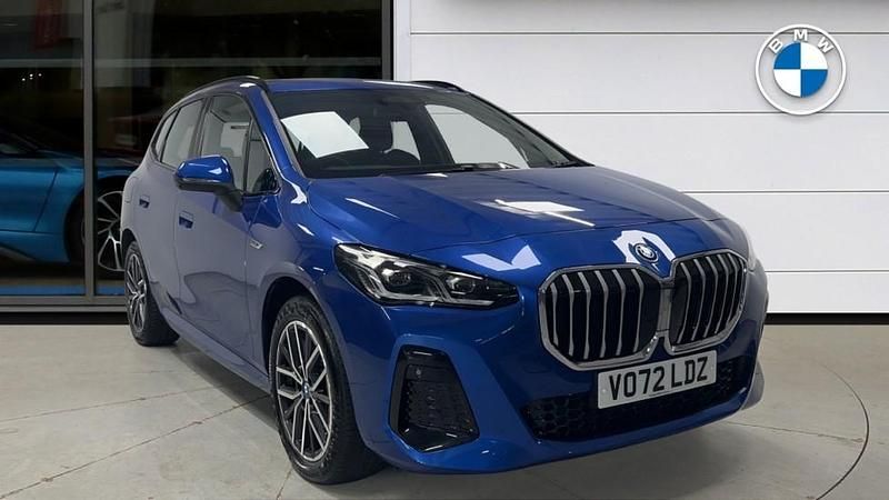 Used BMW 225 Active Tourer M Sport 245 HP (180 kW) 2022 Blue MPV