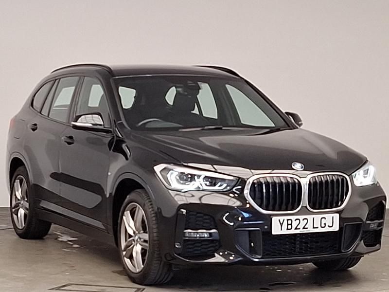 Black Used 2022 BMW X1 M Sport SUV | £22,698 (Fair price) - Image 1/4