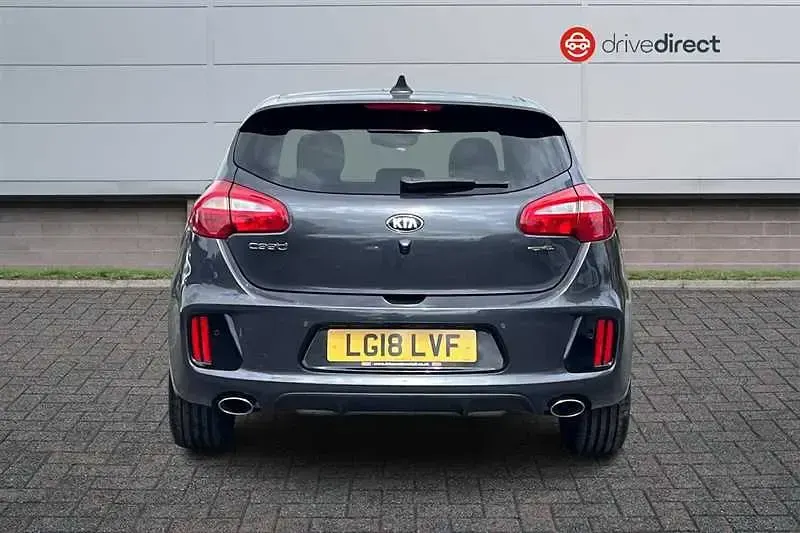 Used Kia Ceed GT-Line 136 HP (100 kW) 2018 Silver Hatchback