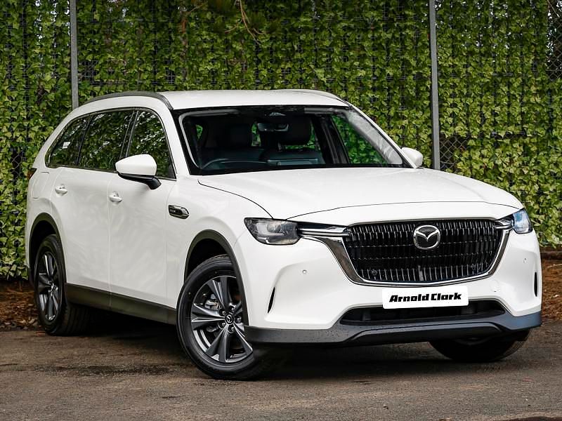 New Mazda CX-80 Exclusive-Line 2026 White SUV