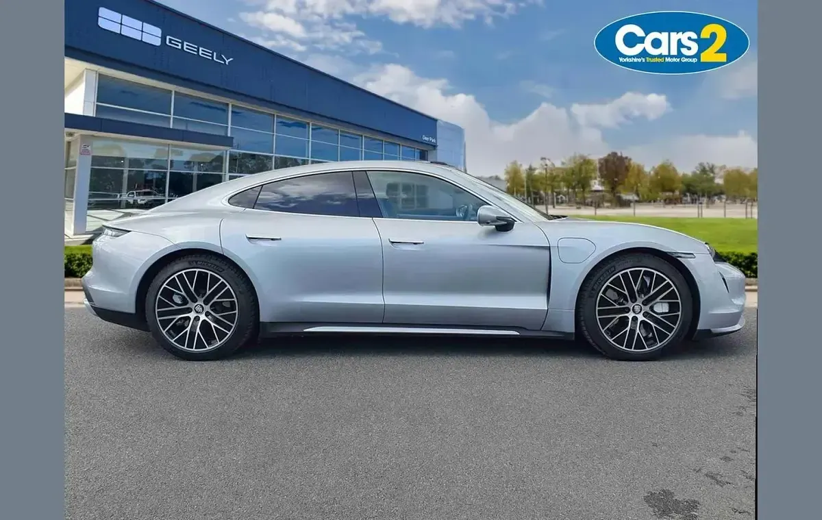Used Porsche Taycan 500 kW (680 HP) 2020 Silver Sedan
