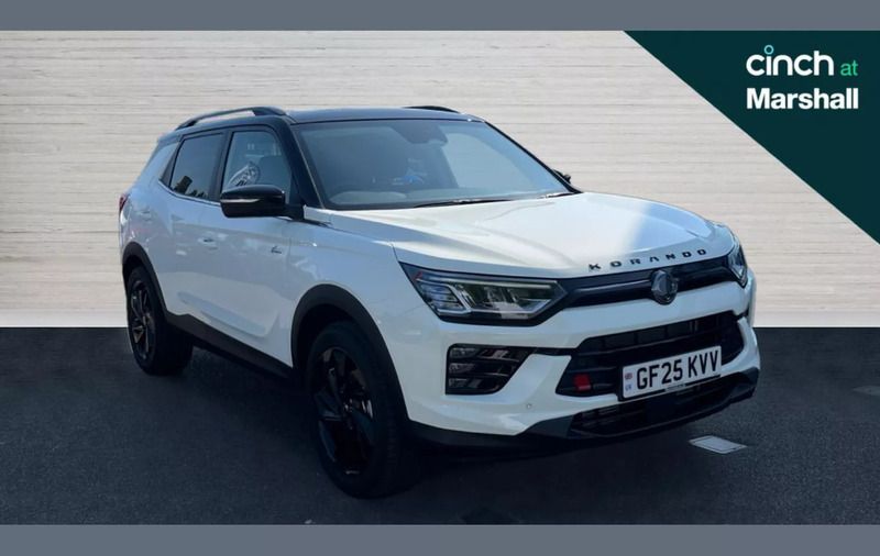 White New 2025 Ssangyong Korando SUV | £24,067 (A bit pricey) - Image 1/4