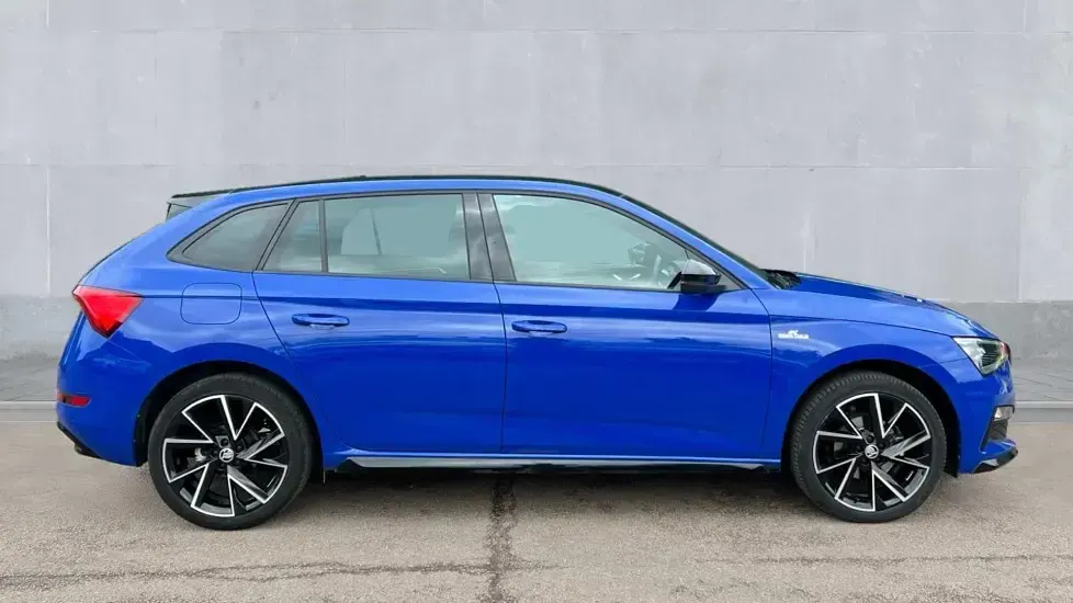 Used Skoda Scala Monte Carlo 150 HP (110 kW) 2023 Energy blue Hatchback
