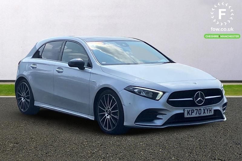 Silver Used 2021 Mercedes A200 Active Hatchback | £18,899 (Fair price) - Image 1/3