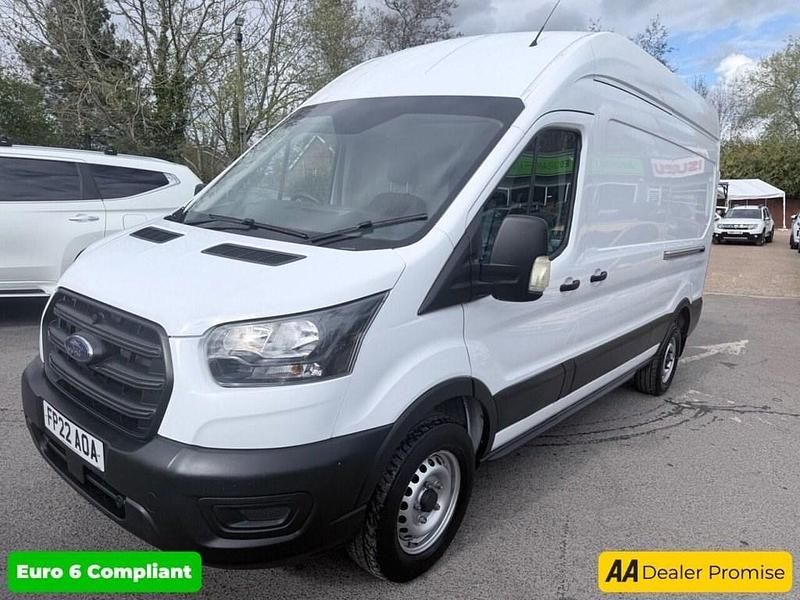 Used Ford Transit 130 HP (95 kW) 2022 White Van