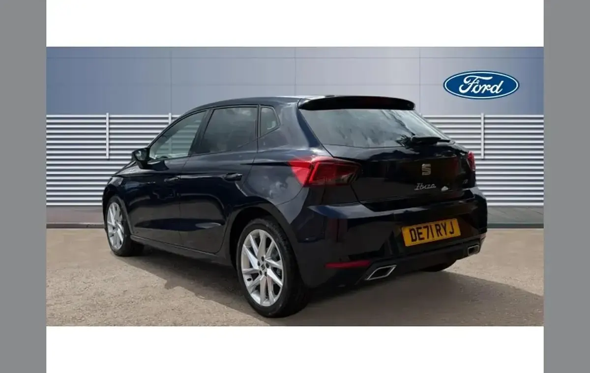 Used Seat Ibiza FR 108 HP (79 kW) 2021 Blue Hatchback