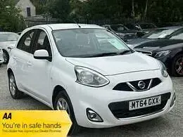 Used Nissan Micra Acenta 2014 White Hatchback