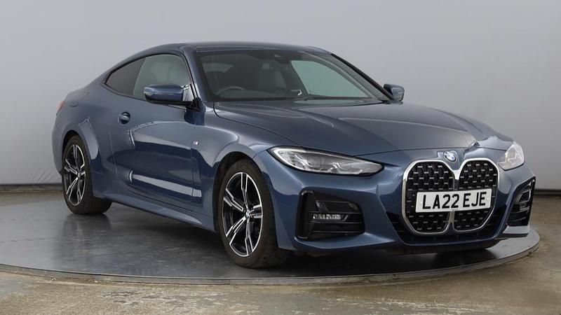 Blue Used 2022 BMW 420 M Sport Coupe | £30,990 (A bit pricey) - Image 1/4