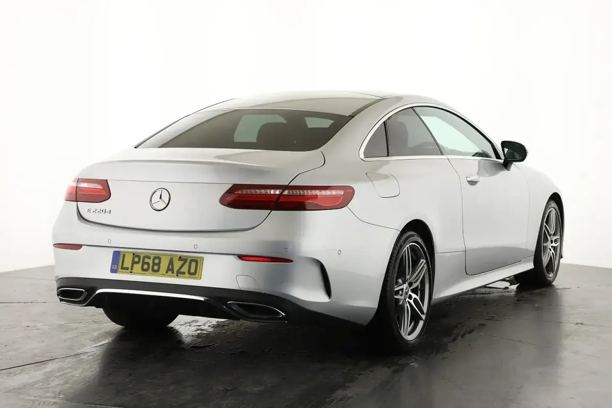 Used Mercedes E220 AMG Line Premium 2018 Silver Coupe