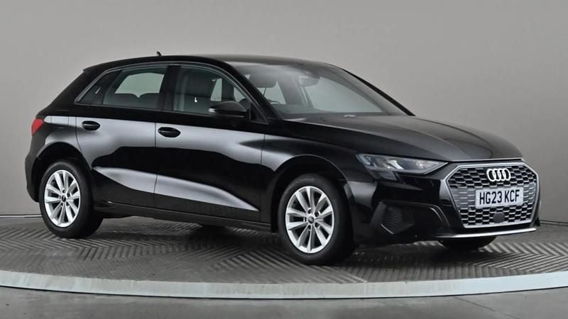 Black Used 2023 Audi A3 Hatchback | £18,498 (Good price) - Image 1/4