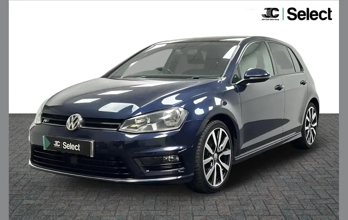 Used VW Golf VII R-line Edition 147 HP (108 kW) 2016 Blue Hatchback