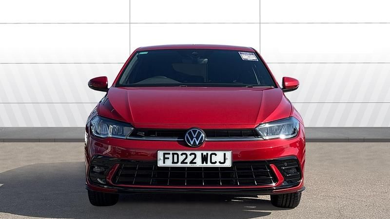 Used VW Polo R-line 95 HP (69 kW) 2022 Red Hatchback