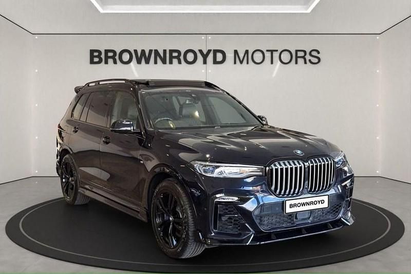 Black Used 2021 BMW X7 M Sport SUV | £48,990 (Fair price) - Image 1/1