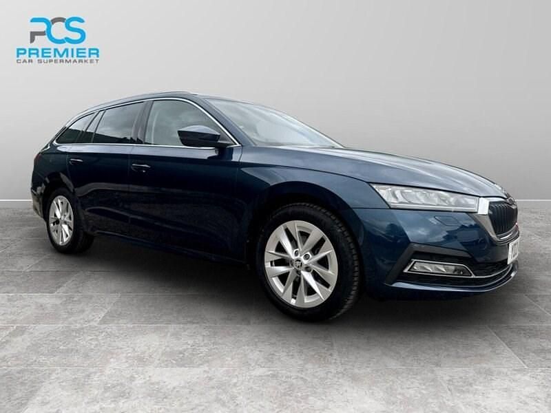 Blue Used 2021 Skoda Octavia SE L Estate | £13,795 (Fair price) - Image 1/3