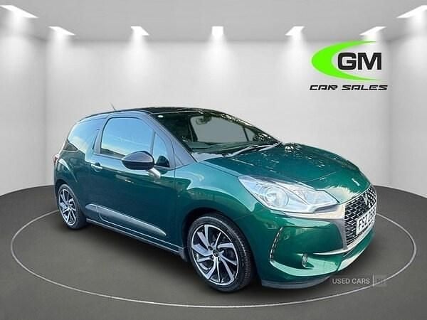 Used DS Automobiles DS3 Connected Chic 2018 Green Hatchback