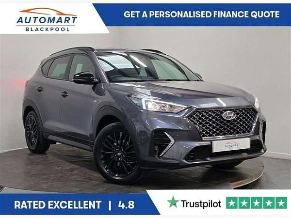 Grey Used 2020 Hyundai Tucson N Line SUV | £15,965 (Fair price) - Image 1/4