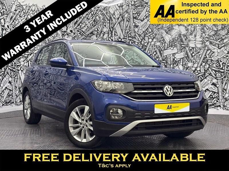 Blue Used 2020 VW T-Cross SE SUV | £15,495 (Fair price) - Image 1/2