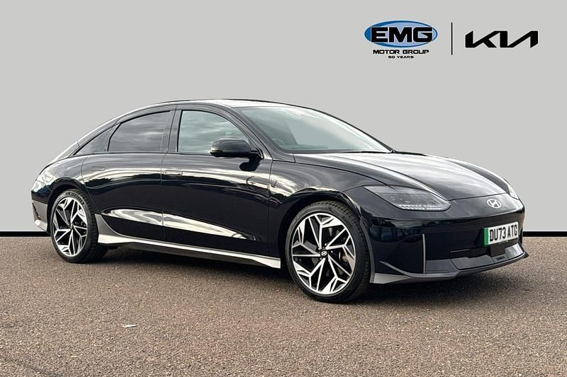 Blue Used 2023 Hyundai Ioniq 6 Premium Sedan | £23,295 (Fair price) - Image 1/3