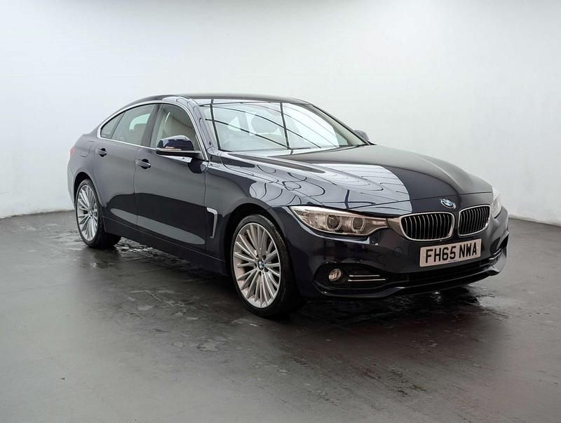 Used BMW 420 Luxury Line 184 HP (135 kW) 2015 Blue Coupe