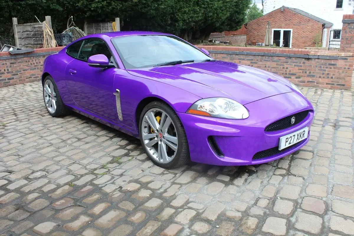 Used Jaguar XK 379 HP (278 kW) 2011 Mauve/purple Coupe