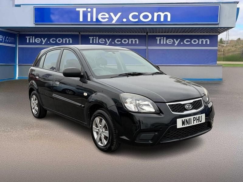 Black Used 2011 Kia Rio Hatchback | £1,490 (Good price) - Image 1/4
