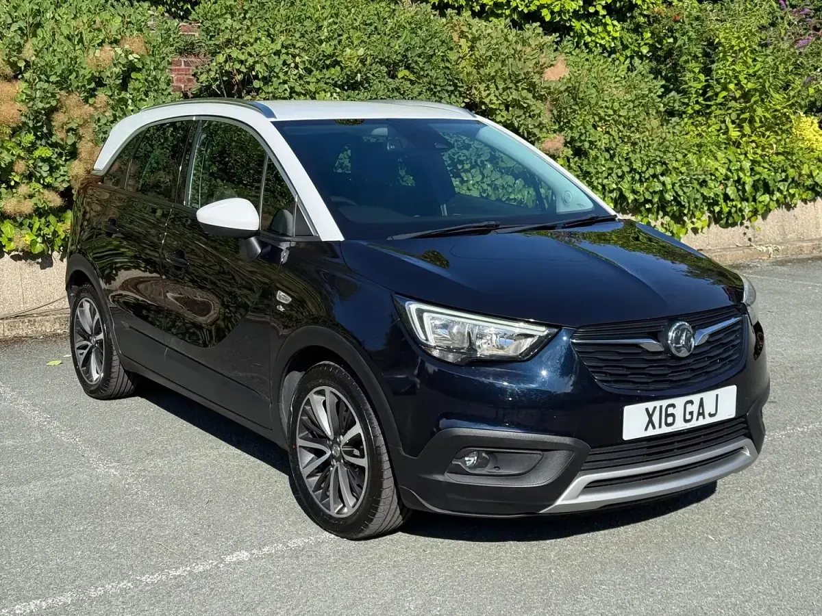 Used Vauxhall Crossland X Elite 81 HP (59 kW) 2018 Blue SUV