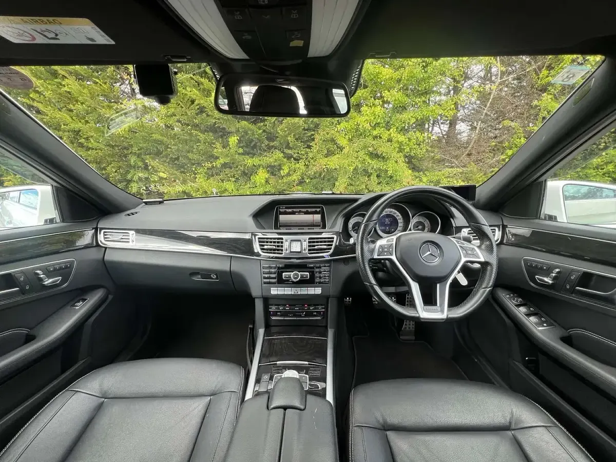 Used Mercedes E350 Avantgarde 2015 White Estate