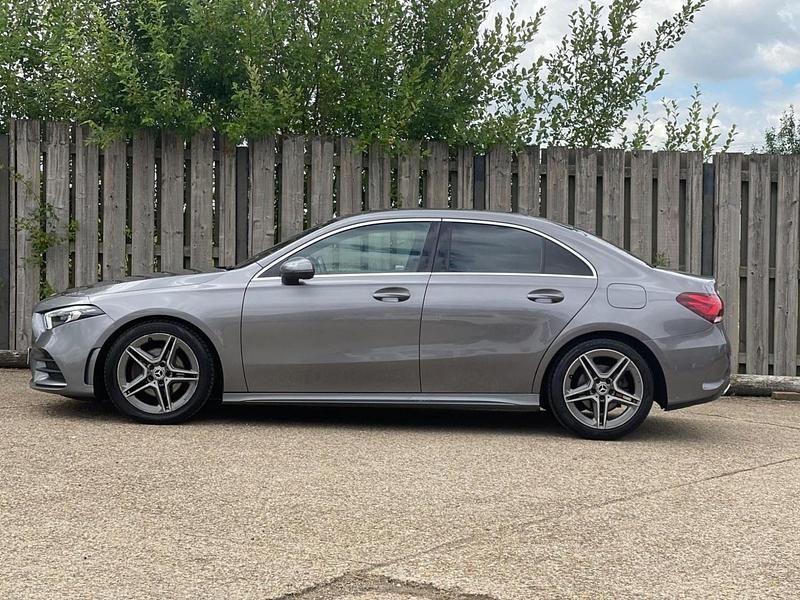 Used Mercedes A200 AMG line 163 HP (119 kW) 2019 Grey Sedan