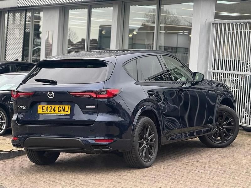 Used Mazda CX-60 Homura-Line 2024 Deep crystal blue SUV