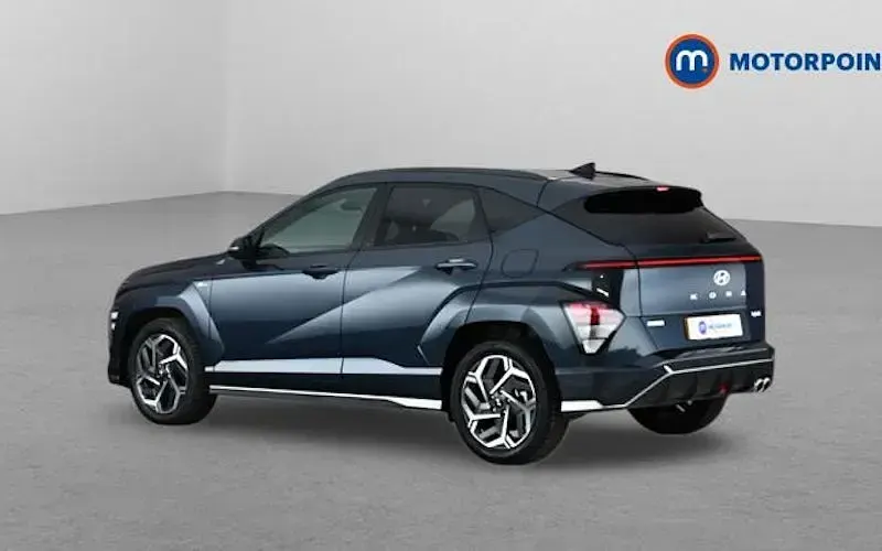 Used Hyundai Kona N Line 137 HP (100 kW) 2025 Blue SUV