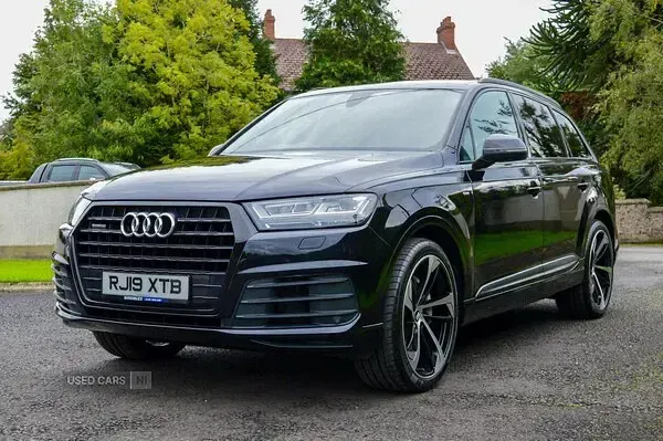 Used Audi Q7 S-Line 286 HP (210 kW) 2019 Black SUV