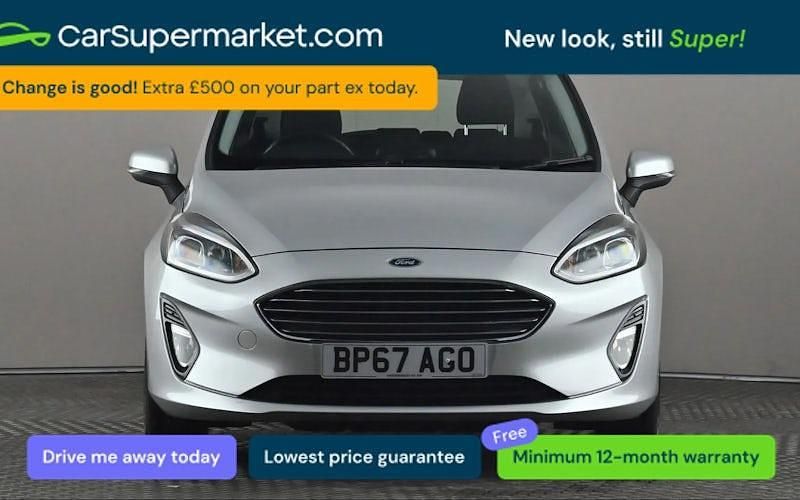Used Ford Fiesta Zetec 101 HP (74 kW) 2018 Silver Hatchback