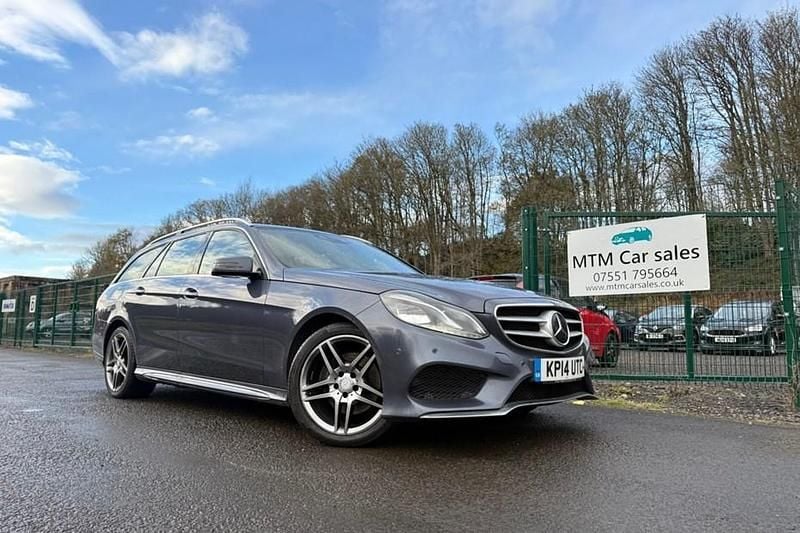 Blue Used 2014 Mercedes E300 AMG Estate | £5,495 (Fair price) - Image 1/1