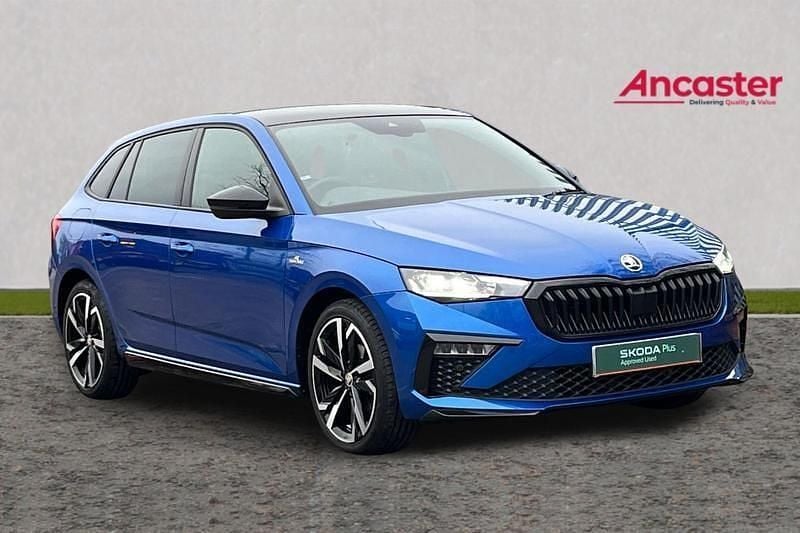 Used Skoda Scala Monte Carlo 113 HP (83 kW) 2024 Blue Hatchback