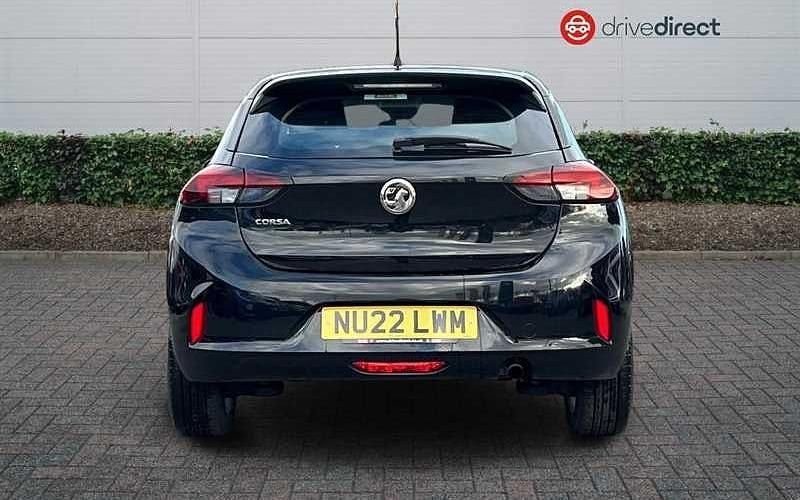 Used Vauxhall Corsa Edition 75 HP (55 kW) 2022 Black Hatchback