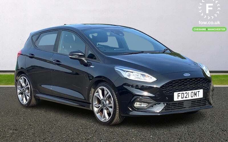 Black Used 2021 Ford Fiesta ST-Line X Hatchback | £13,799 (Fair price) - Image 1/4