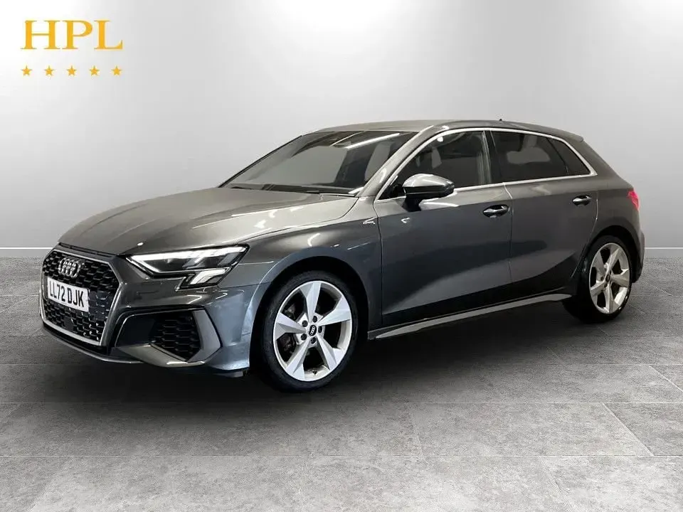 Used Audi A3 Sportback S-Line 150 HP (110 kW) 2022 Grey Hatchback