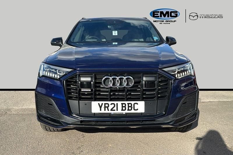 Used Audi Q7 Comfort 286 HP (210 kW) 2021 Blue SUV