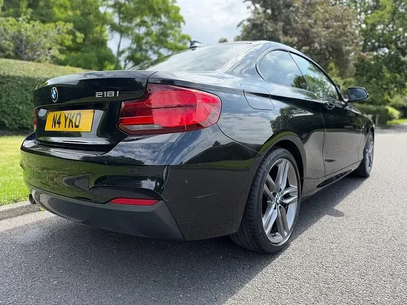 Used BMW 218 M Sport 134 HP (98 kW) 2019 Black Coupe