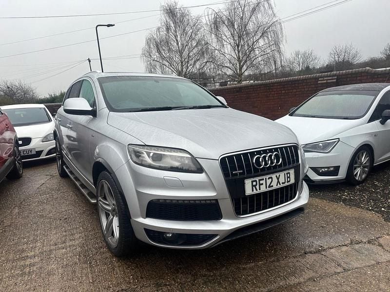 Silver Used 2012 Audi Q7 S-line plus SUV | £8,490 (Fair price) - Image 1/4