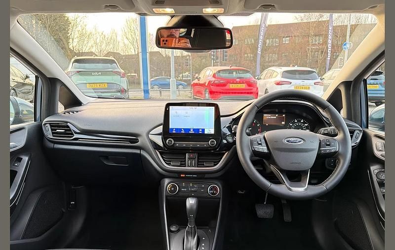 Used Ford Fiesta Titanium 123 HP (90 kW) 2022 Blue Hatchback