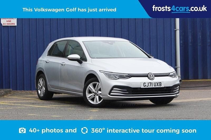 Used VW Golf VII Life 110 HP (80 kW) 2021 Silver Hatchback