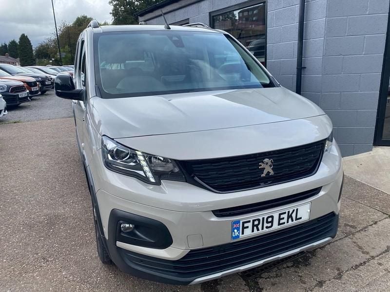 Beige Used 2019 Peugeot Rifter GT-line MPV | £16,995 (Fair price) - Image 1/4